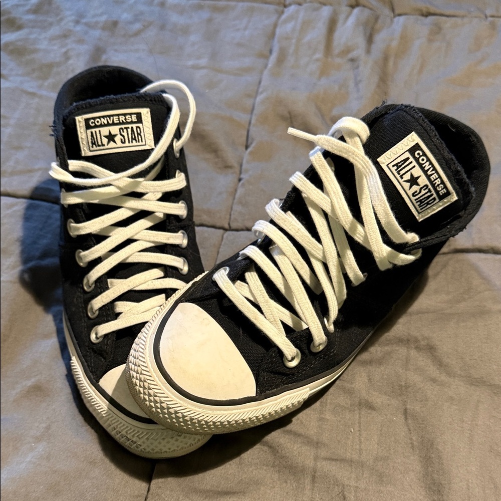 Converse All Star Black Canvas Sneakers